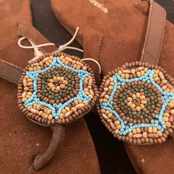 Xhilaration Brown Thong Sandals Size 7 NWT - Picture 9 of 9